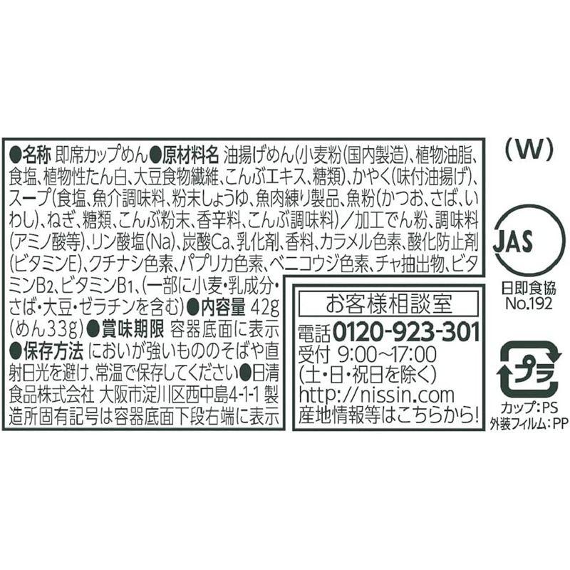 日清食品 日清のどん兵衛 きつねうどんミニ (西) カップ麺 42g×12個