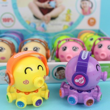 發條章魚 658 發條轉轉可愛章魚/一個入(促60) Q版章魚玩具(真環保.不必用電池喔)~生【APP滿額下單10%點數(單一帳號最高5000點)】1/31止