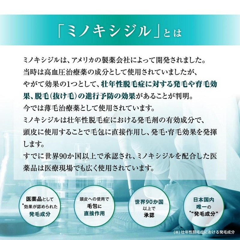 無毛　デルタ ミノキシジル 発毛剤 育毛剤 ミノキシジル5％ 加美の素 加美乃素 ...