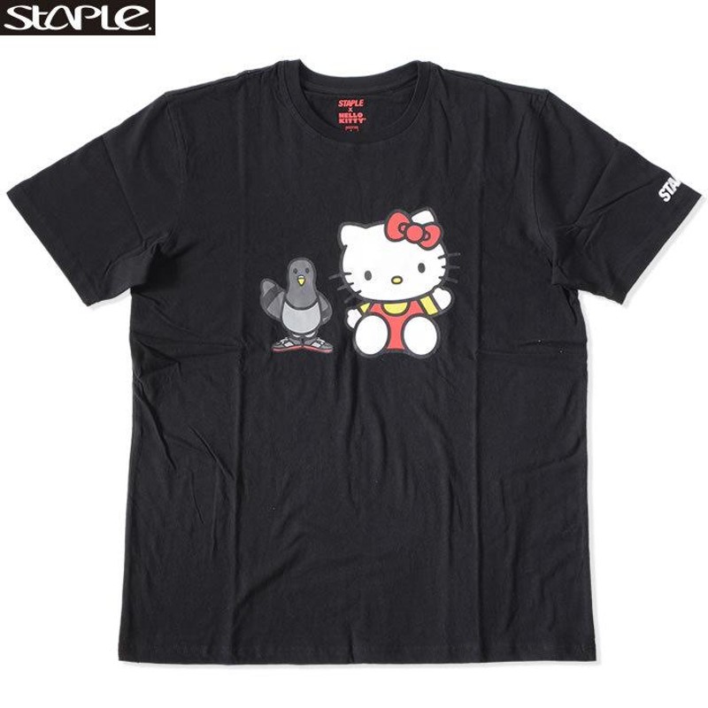 STAPLE ステイプル Tシャツ 半袖 HELLO KITTY ハローキティ コラボ