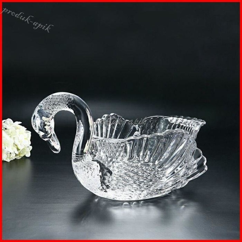 白鳥ガラス製 小物皿