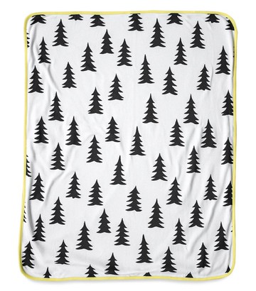 森林有機棉毯 (黃邊) – GRAN BLANKET (yellow edge)
