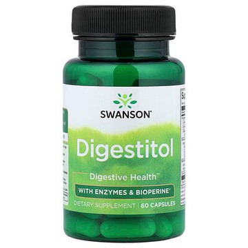 Swanson, Digestitol，60 粒膠囊