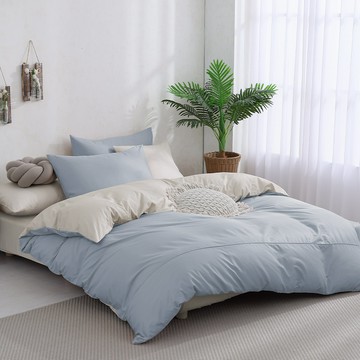 布里安 / 200織精梳純棉薄被套床包組 / 極簡生活 / 網路限定 / DON