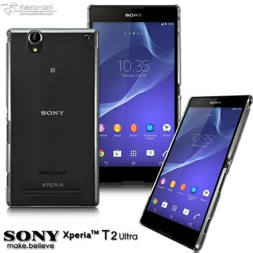 UNIPRO【SY031】Metal-Slim SONY Xperia T2 Ultra PC透明系列新型保護殼