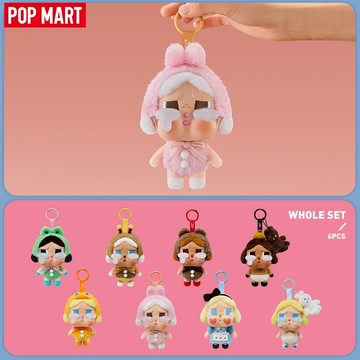 POP MART 泡泡瑪特 CRYBABY 眼淚工廠系列 - 搪膠臉毛絨盲盒 潮流公仔玩具