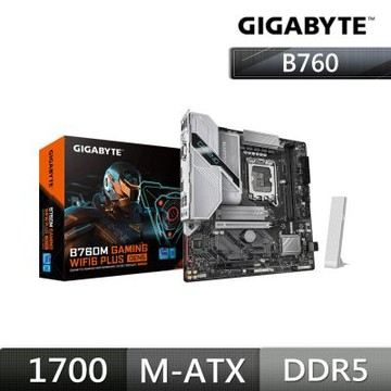 技嘉GIGABYTE B760M G WF6 PLUS GEN5 INTEL主機板