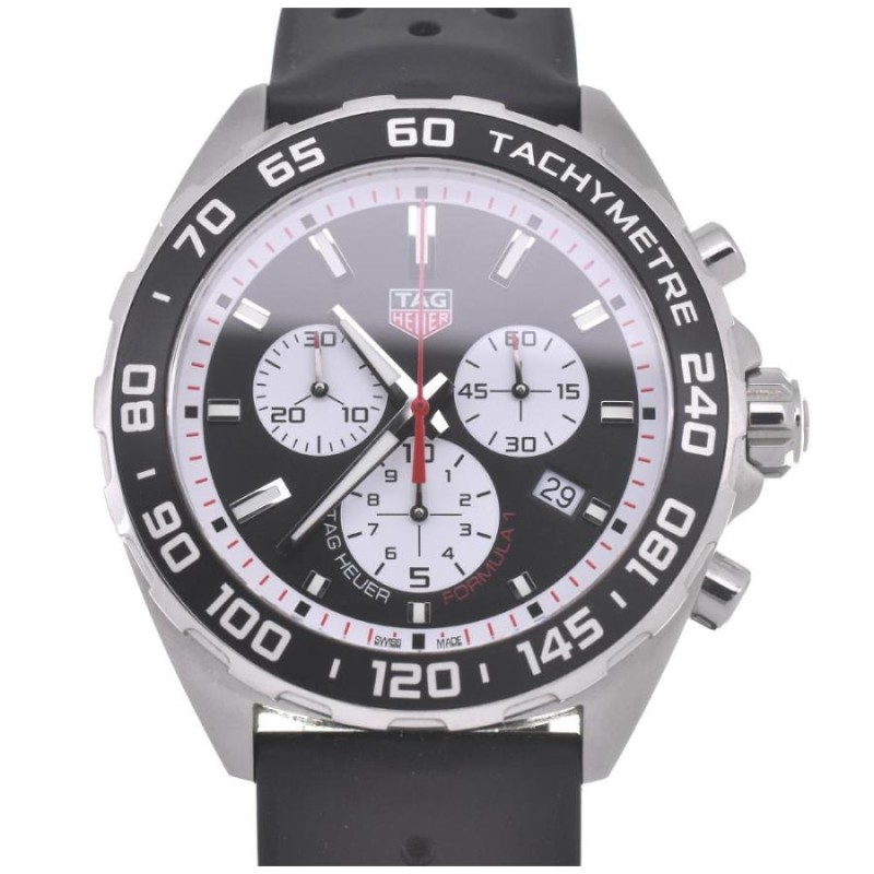 ☆美品【TAG HEUER】タグホイヤー フォーミュラ1 クロノグラフ CAZ101E クォーツ メンズ X#105408 | LINEブランドカタログ