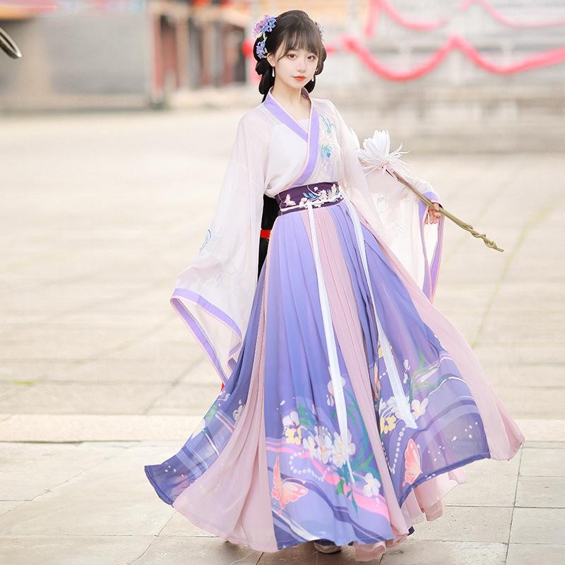 漢服 チャイナ服 ワンピース チャイナ風 中国風衣装 コスプレ 衣装