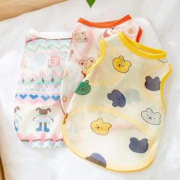 ✅【金漸層貓咪背心神器】春秋防掉毛夏季薄款 寵物德文布偶小犬幼貓專用 透氣舒適多色可選 愛寵穿搭好物好物