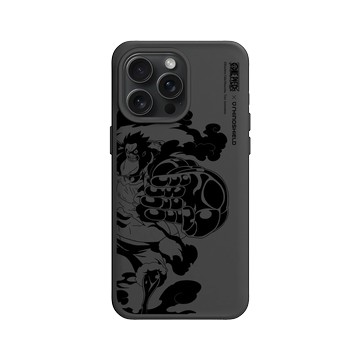 iPhone 15 Pro Max SolidX 黑 - 航海王 One Piece - 復刻系列-魯夫 四檔猿王統
