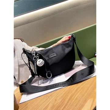 女包單肩包2025新款時尚高級牛津布斜挎包餃子包女士包袋休閑百搭