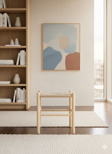 紙繩兒童椅 - 正方形 - SHIKAKU-mini / 兒童凳 / 兒童座椅 / 兒童椅