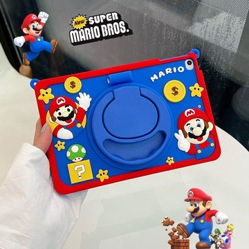 【臺灣出貨】360旋轉蘋果ipad10平板mini5保護套五六代air4保護殼防摔硅膠軟殼