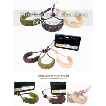韓國thefoto數碼微單相機真皮指環帶腕帶超細繩接口適用ZV1/GR3