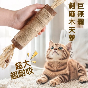 【喵主子】 巨無霸木天蓼 蟲癭果 貓草 木天蓼棒 貓咪磨牙棒 貓咪潔牙棒 貓咪玩具 木天蓼玩具 貓咪磨牙玩具