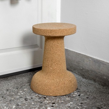 ESAILA | PUSHPIN Mini | 台灣 | 兩用軟木凳 邊桌 - 黑色