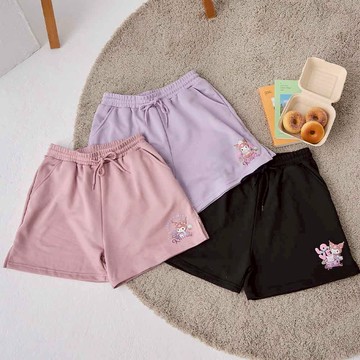 天藍小舖-酷洛米甜點棒棒糖休閒抽繩短褲-共3色-$490【A28280428】