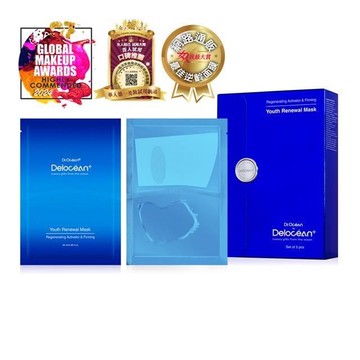 Delocéan+海洋萃進階 逆時超導修復面膜 5pcs《助你青春神隊友》