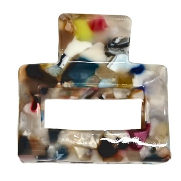 CHIC CHIC 日本造型抓夾-方透明繽紛