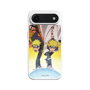 iPhone Air SolidX 白 - 火影忍者 Naruto - 漩渦鳴人&波風水門