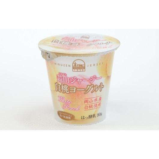 蒜山酪農農業協同組合 蒜山ジャージー白桃ヨーグルト 90g