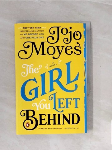 【書寶二手書T6／原文小說_V79】The Girl You Left Behind_Moyes, Jojo