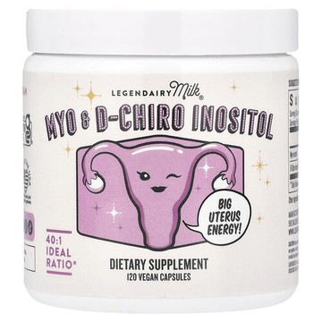 Legendairy Milk, Myo-肌醇和 D-手性肌醇，120 粒全素膠囊