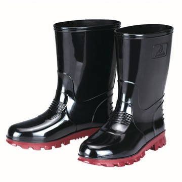 三和牌 典雅雨鞋  顏色隨機(黑色/紅色)