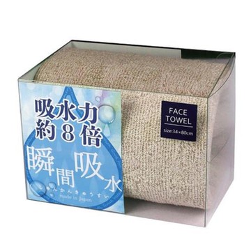 JOGAN日本成願毛巾 瞬間吸水系列 毛巾-大地棕