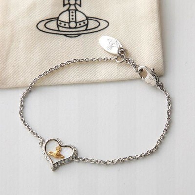 ◆Vivienne Westwood◆ハートパール オーブ ブレスレット パール ハート Vivienne Westwood(ヴィヴィアンウエストウッド