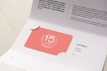 【感謝祭限定 95 折】Pinkoi 禮物卡 - 新台幣 1,000 元 電子序號