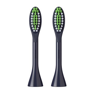 [3美日直購] Philips One Sonicare BH1022/04 午夜藍 2入補充替換牙刷頭 適用 HY1100/04 電動牙刷