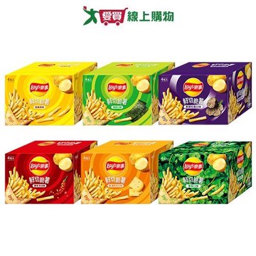 樂事鮮切脆薯系列(經典原味/海苔/唐辛子/香濃起司/黑鑽松露/香菜)(72G/盒)【愛買】