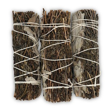 Faiza Naturals 加洲艾草配白鼠尾草煙薰棒 4寸 真空包裝