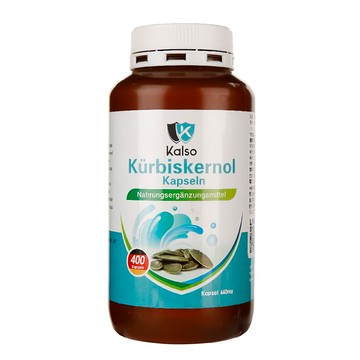 Kalso 科德司 南瓜籽油軟膠囊 德國原裝進口  400顆  264g  1罐