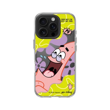 iPhone 16 Pro Clear 透明 - 海綿寶寶 SpongeBob - 派大星哈哈哈