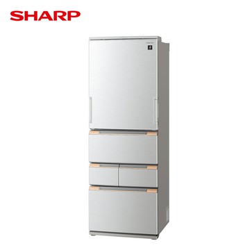 【SHARP夏普】變頻五門457L自動除菌離子左右開冰箱 SJ-MW46HT-H/S(尊爵灰/星鑽銀)