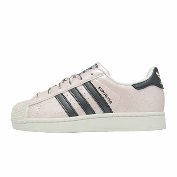 adidas 愛迪達 休閒鞋 Superstar II W 女鞋 粉紅 黑 復古 皮革 貝殼鞋 JR6985