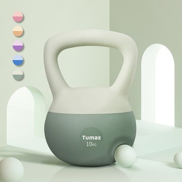 體態雕塑軟式壺鈴4/5/6/8/10kg 重力砂 臀腿核心訓練 安全重訓壺