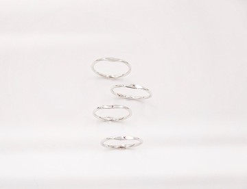 Initial Signet Ring | 字母圖章純銀戒指