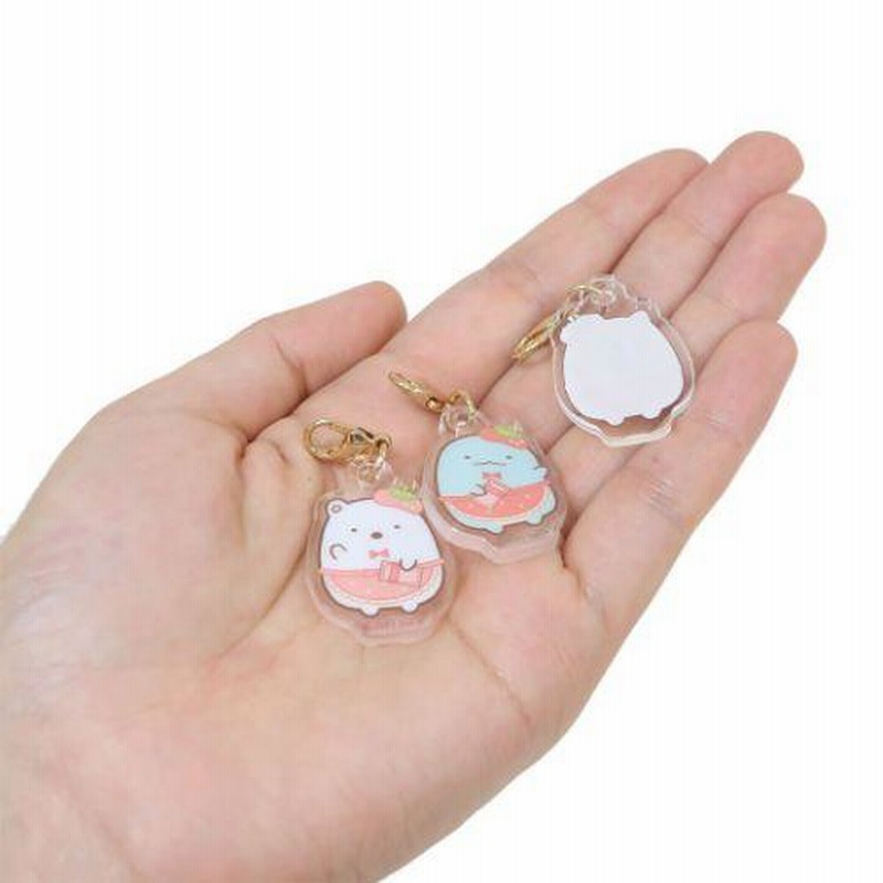 すみっコぐらし グッズ ファスナーマスコット キャラクター さん