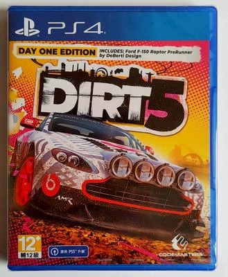 美琪PS4 塵埃5 塵土飛揚5 大地長徵5 Dirt 5 英文 以後更新中文