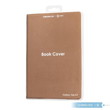 Samsung 三星 原廠公司貨 ITFIT Galaxy Tab A7 書本式保護殼T500/T505 -棕 (盒裝)