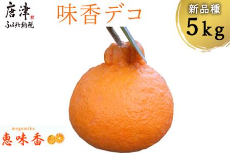 『予約受付』糖度が高すぎッ！味香デコ 5kg 新品種 果皮も美味しく食べられる！フルーツ 果物 デザート 柑橘