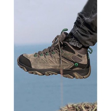 悍途登山鞋男女高幫防水防滑透氣耐磨真皮戶外鞋子徒步鞋男鞋夏季