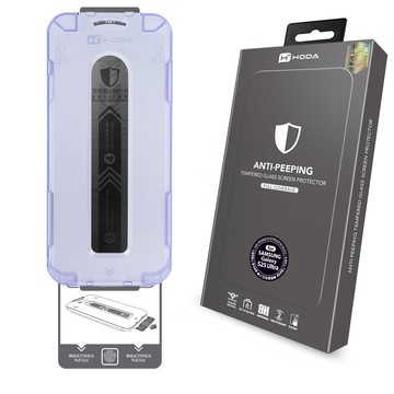 hoda【Galaxy S25 Ultra】防窺玻璃保護貼(附無塵艙貼膜神器)