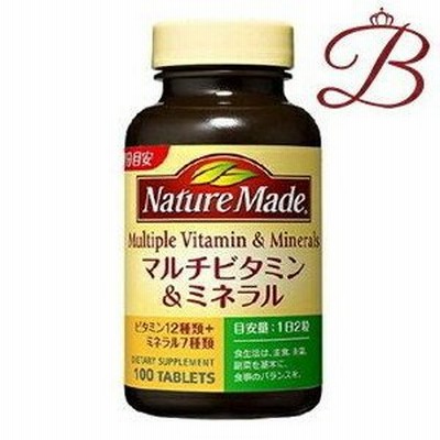 大塚製薬 ネイチャーメイド Nature Made マルチビタミン&ミネラル 100粒