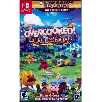 胡鬧廚房！全都好吃 (煮過頭大合輯) Overcooked All You Can Eat - NS Switch 中英日文美版