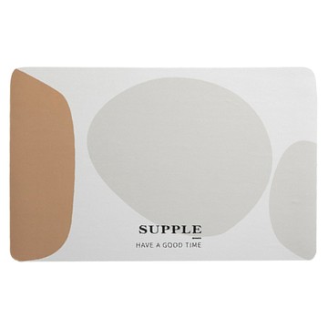 樹懶慢慢 想家瞬間軟式硅藻土地墊/浴室地墊/廁所地墊/吸水地墊/防滑地墊/腳踏墊  60 x 40cm  淺顯  1個